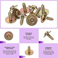 Vista 5 de Swpeet 160Pcs 14 Tamaños Clips de Retención de Capó de Cuerpo de Coche de Metal con Juego de Kit de Diversos Tornillos Autorroscantes de Cabeza