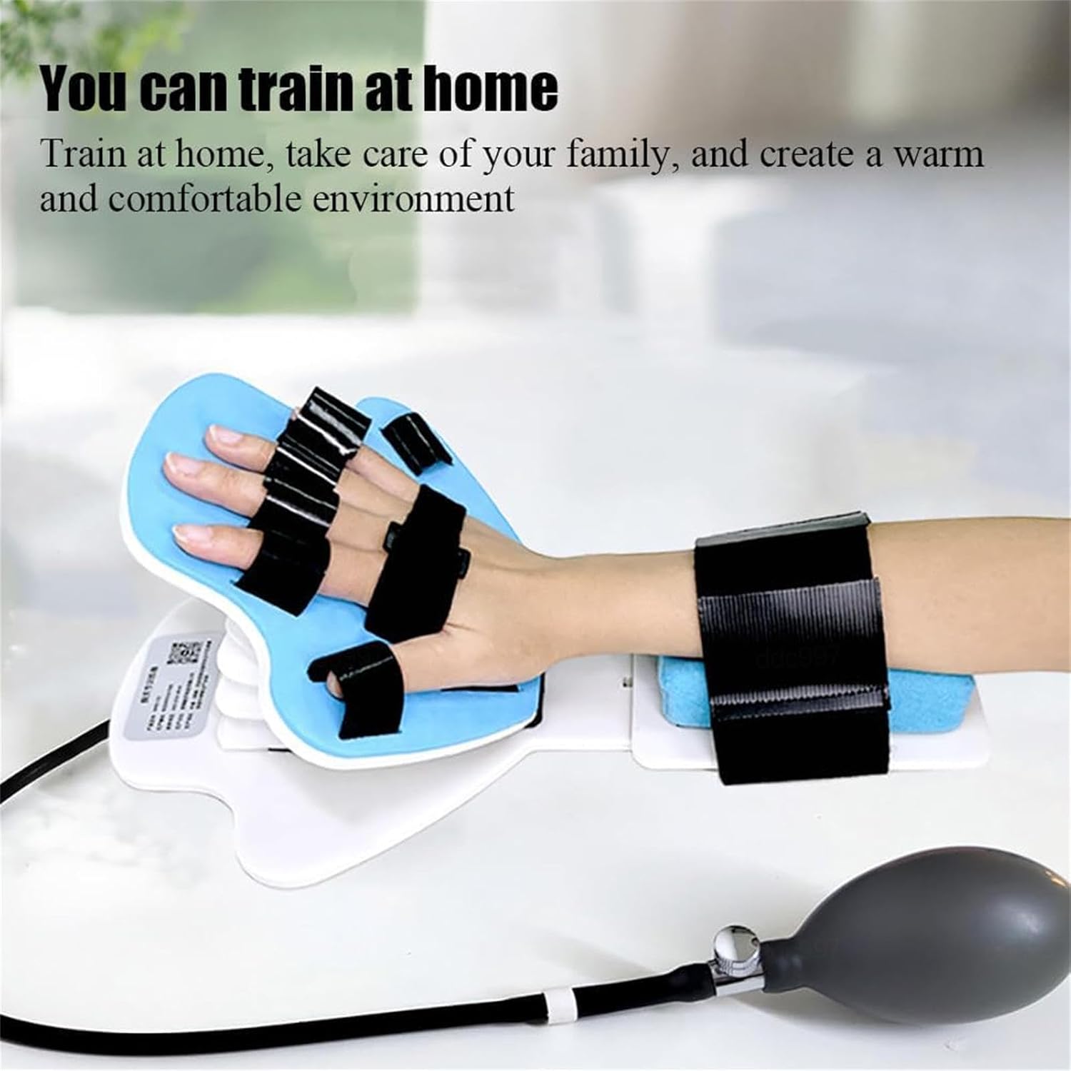 Wrist Rehabilitation Training, Manual Stretching Device with 90° Flexion & 2 Modes (Active/Passive), Wrist Therapy and Injury Recovery