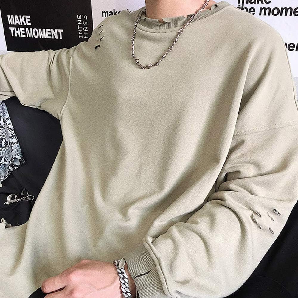 Miniatura 4 de KDIZI - Collar de alambre de púas estilo punk para niños y niñas color plateado 20 pulgadas A Metal