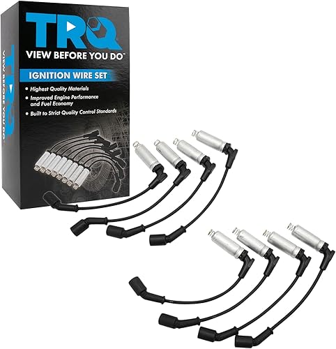 Miniatura 23 de TRQ Juego de cables de bujía de encendido del motor compatible con Hyundai Tucson Kia Sportage 2.7L Nrew