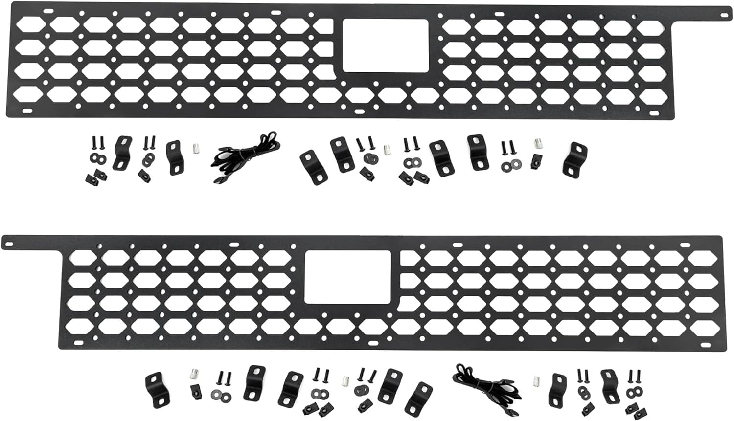 Rough Country Bed Molle Panel Kit for Toyota Tacoma (2024–2026) - Fits 5' Bed Only, Driver & Passenger Side Steel Bed Storage System