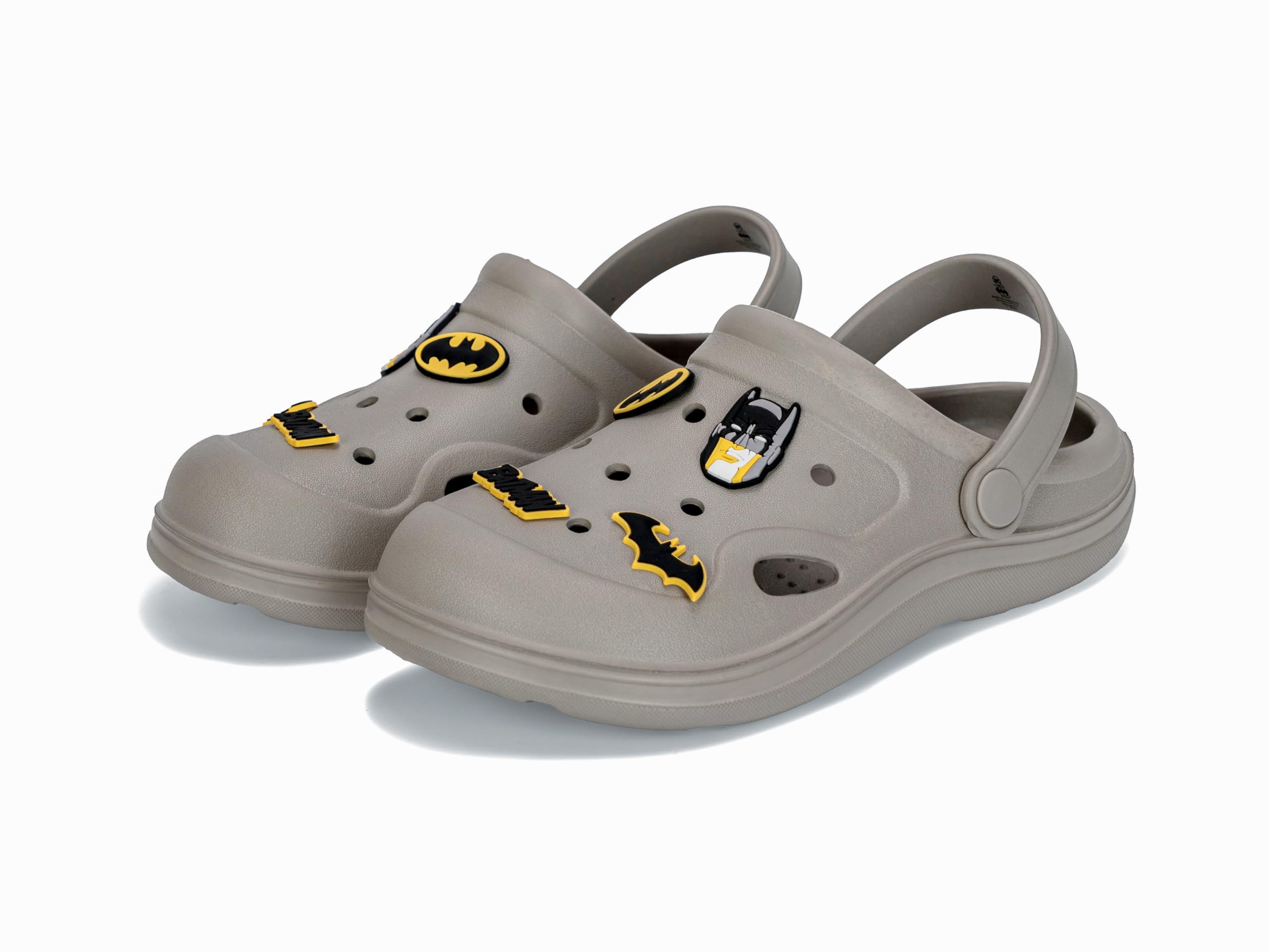 Urban HaulComic Kicks by UrbanHaul Batman Non-Slip Kids Slides Black Clogs For Boys