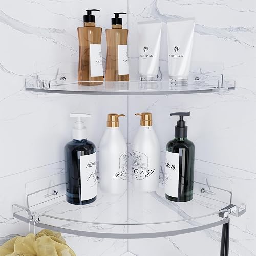 Acrylic Corner Shower Shelves