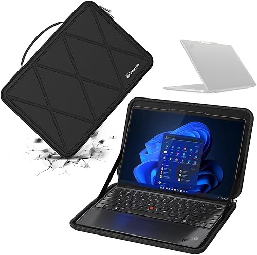 Vista 55 de Funda protectora EVA rígida Smatree compatible con Lenovo Yoga Slim 7 Gen 8 de 14 pulgadas, para Lenovo 14e Chromebook Gen2 de 14 pulgadas, Yoga Pro