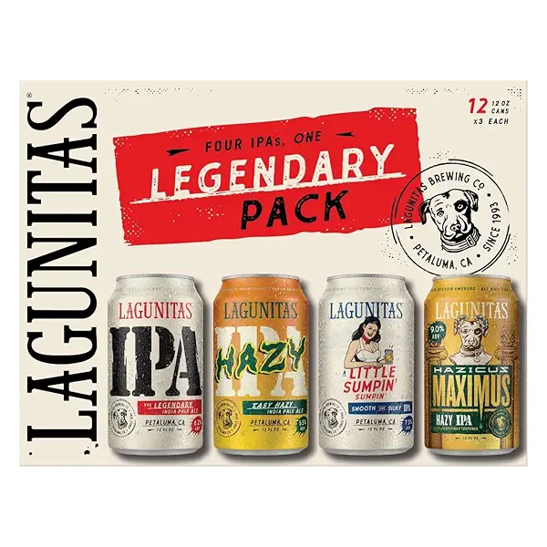 LAGUNITAS BREWING Variety IPA 12pk Cans, 12 FZ 1