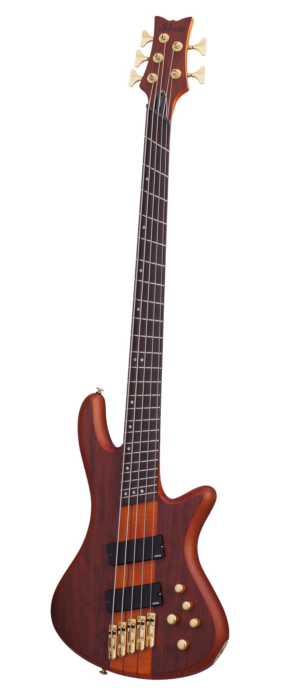 Amazon.com: Schecter Stiletto Studio-5 FF - Honey Satin : Musical