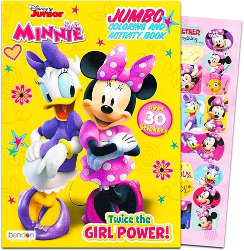Dalmatian Press Libro para colorear de Minnie Mouse de Disney It's All About Minnie!