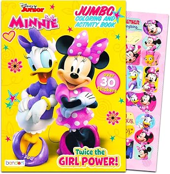Disney Minnie Mouse Coloring Book Its All About Minnie!