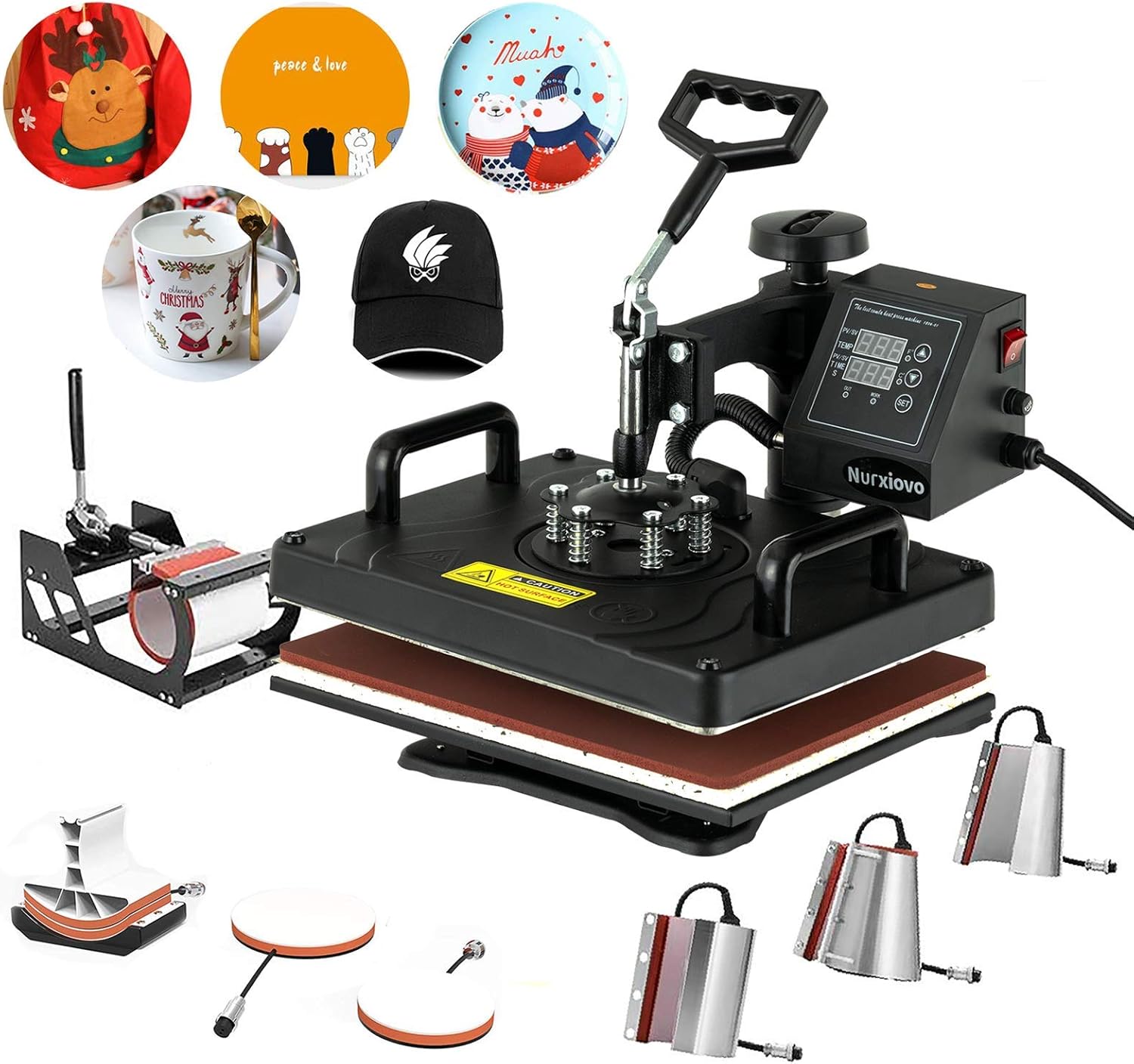 Digital swing away heat press Outlet