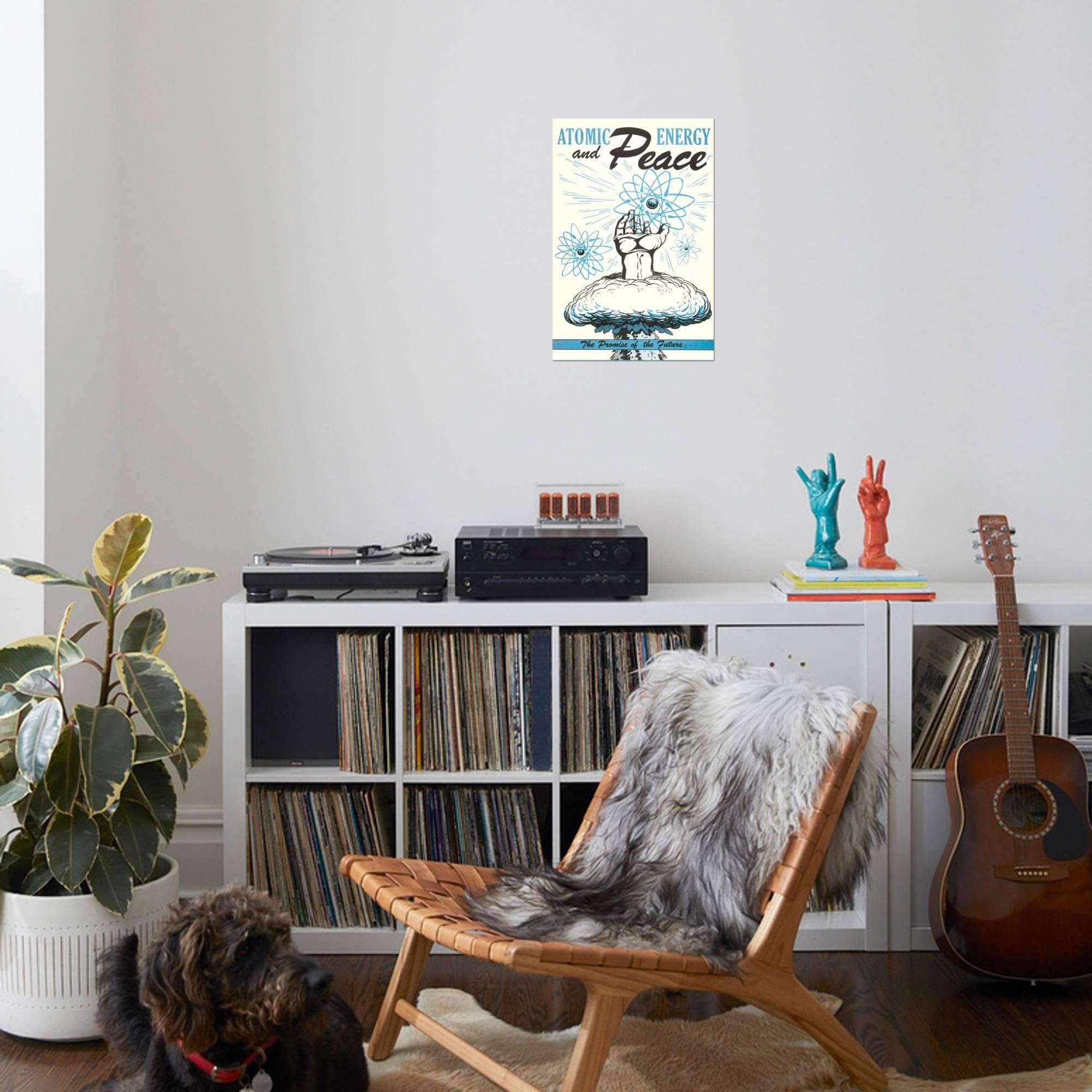 Amazon.com: AllPosters Wall Art Print Atomic Energy and Peace