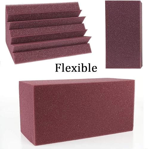 Miniatura 4 de Paneles acústicos para bajos, trampa de estudio de esquina de pared, paneles de espuma a prueba de sonido, espuma amortiguadora de ruido, paquete de