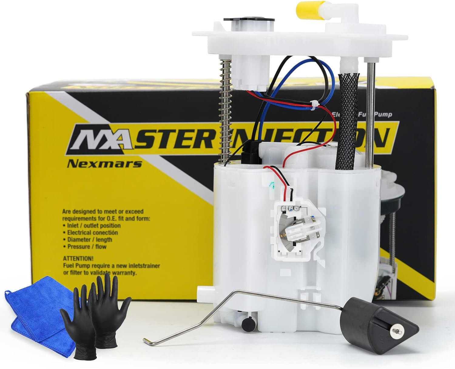 Electric Fuel Pump Module Assembly fit 2007-2010 for Chrysler Sebring 2.4L/2.7L/3.5L, 2011-2014 200 2.4L, 2008-2014 for Dodge Avenger 2.4L, 2008-2009 Avenger 2.7L, 2008-2010 Avenger 3.5L