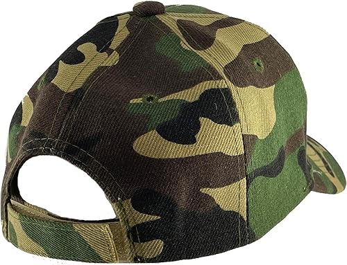 Miniatura 4 de TOP HEADWEAR Sombrero de béisbol ajustable con cierre de velcro para niños en blanco