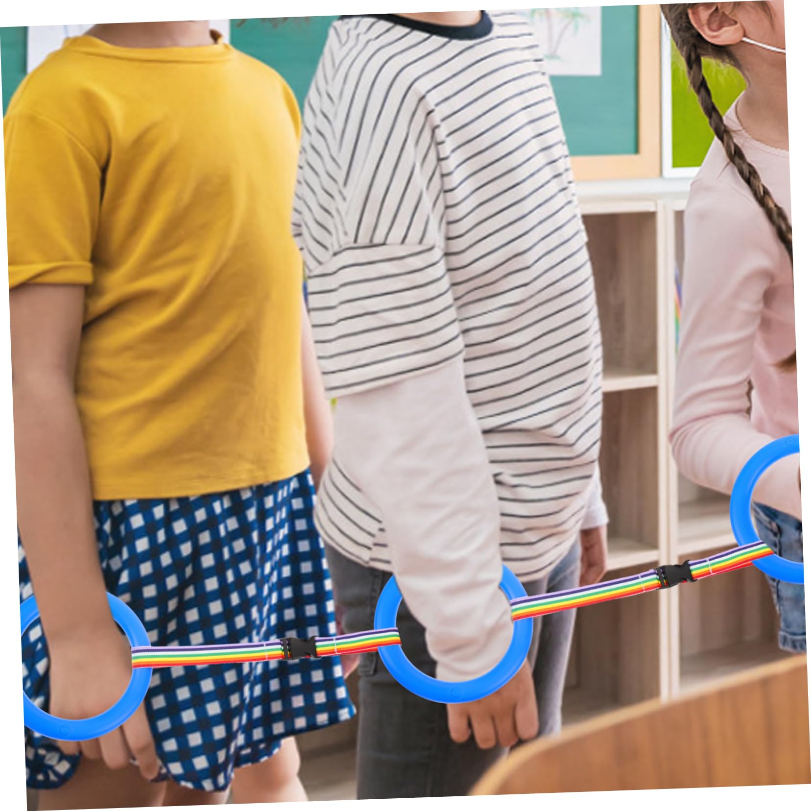 Toyvian 1 Juego Cuerda de tracción anti-perdida manijas para niños cuerda de seguridad cuerda para Correa arnés para caminar de bebé arnés para caminar para niños pequeños multifunción