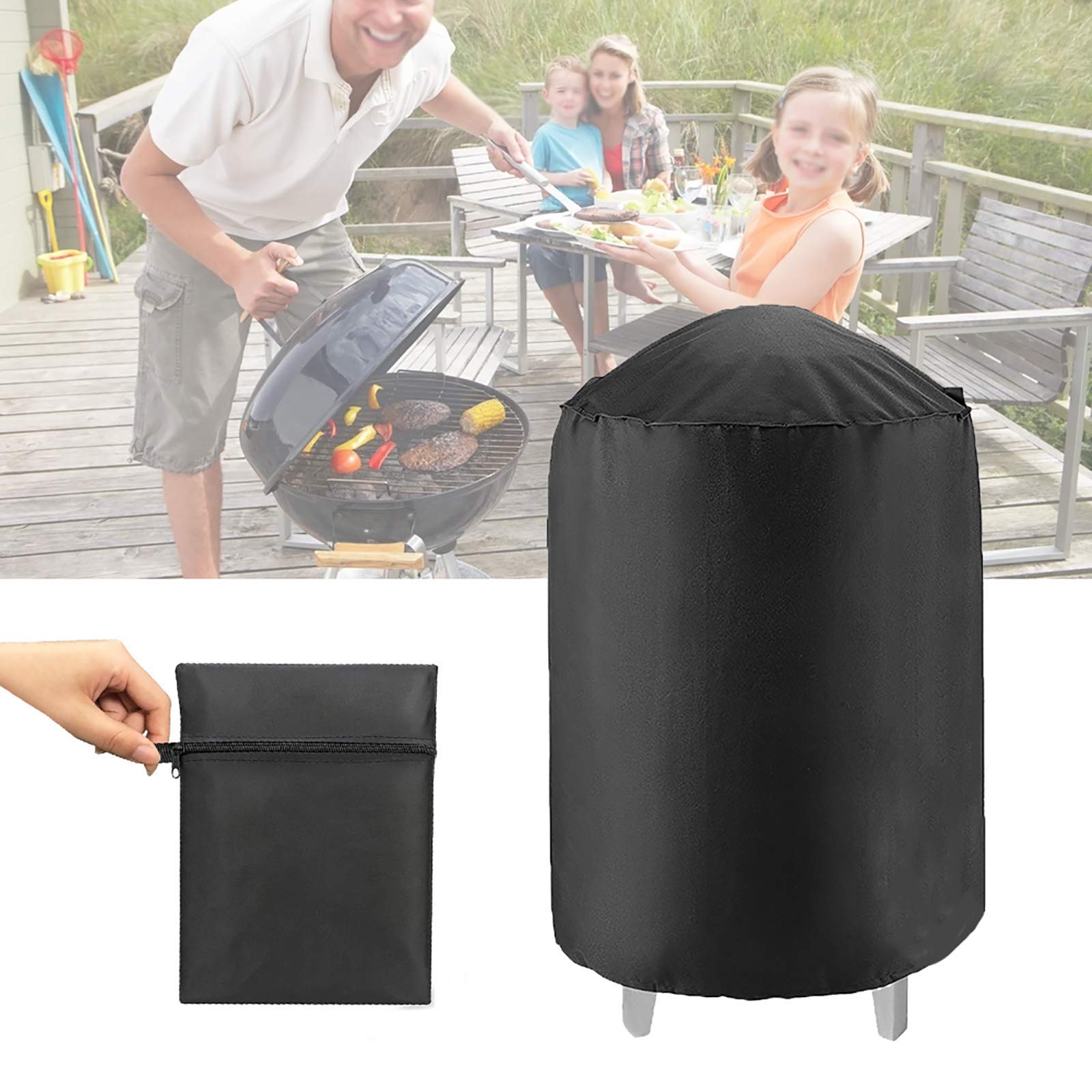 Housse de barbecue portable pour pique-nique en plein air et repas de jardin