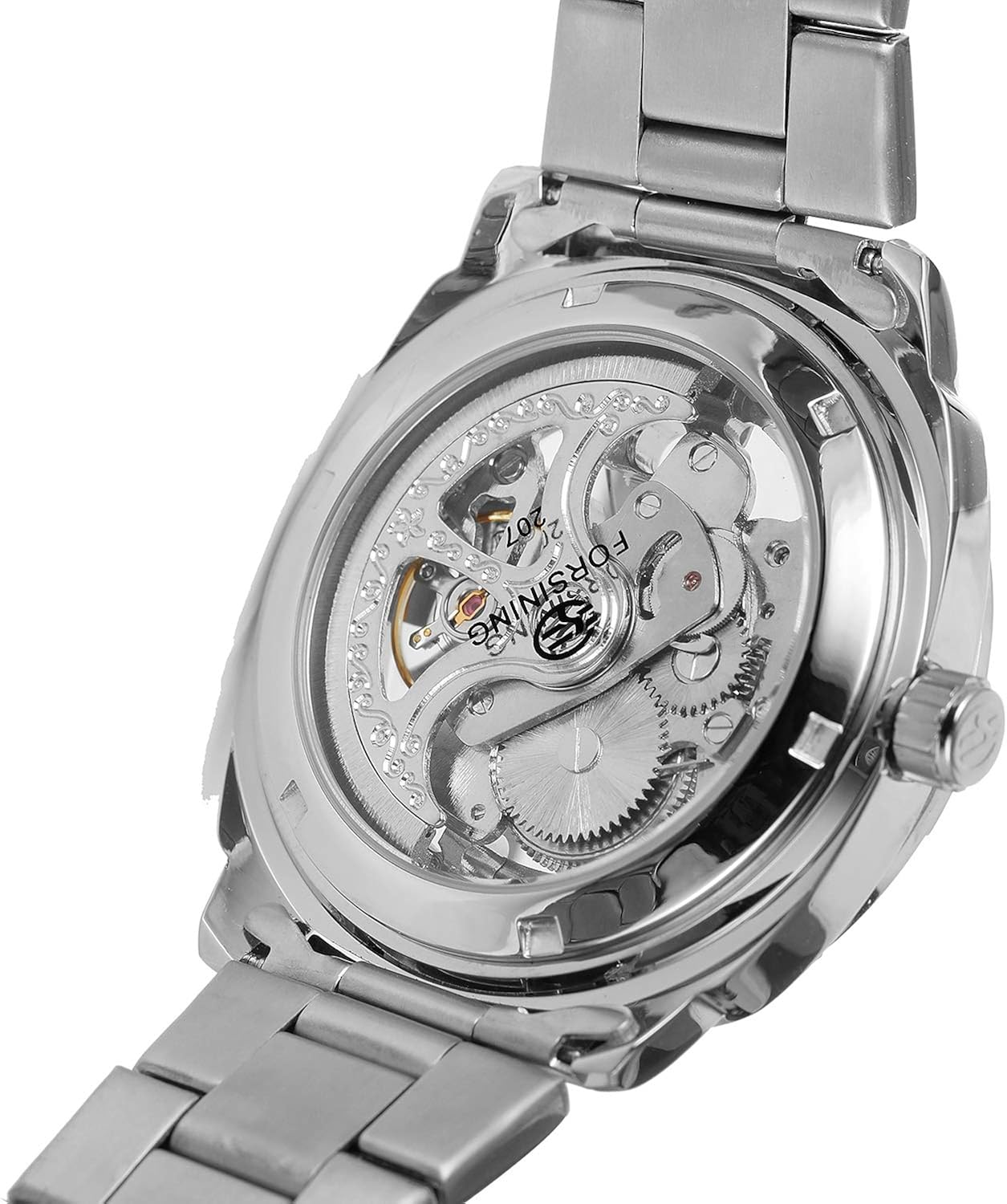 TIONG Mechanical Men's Watch Stainless Steel Automatic