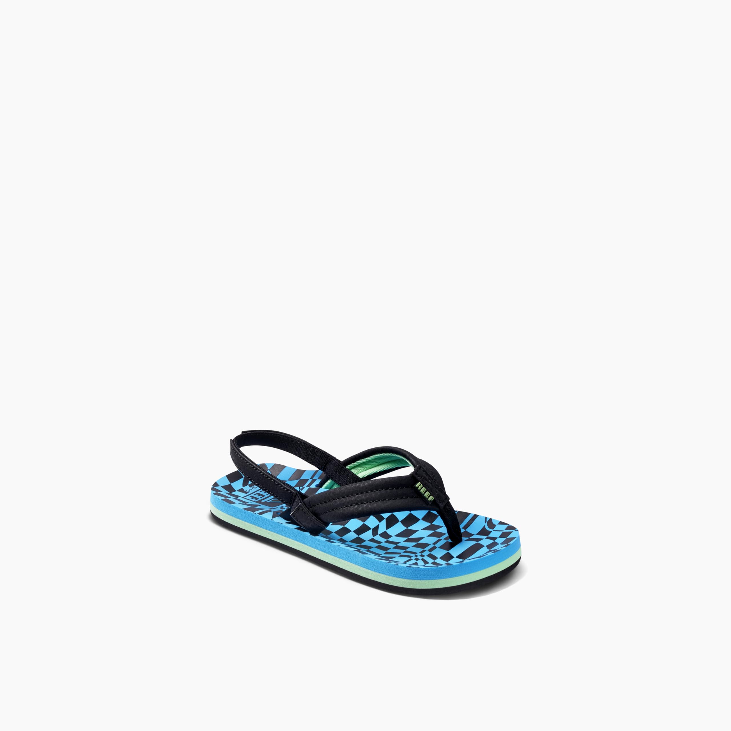 Reef Toddler/Little Kid Ahi Beach Flip Flop, Soft Cushion Footbed, Water Friendly, Backstrap