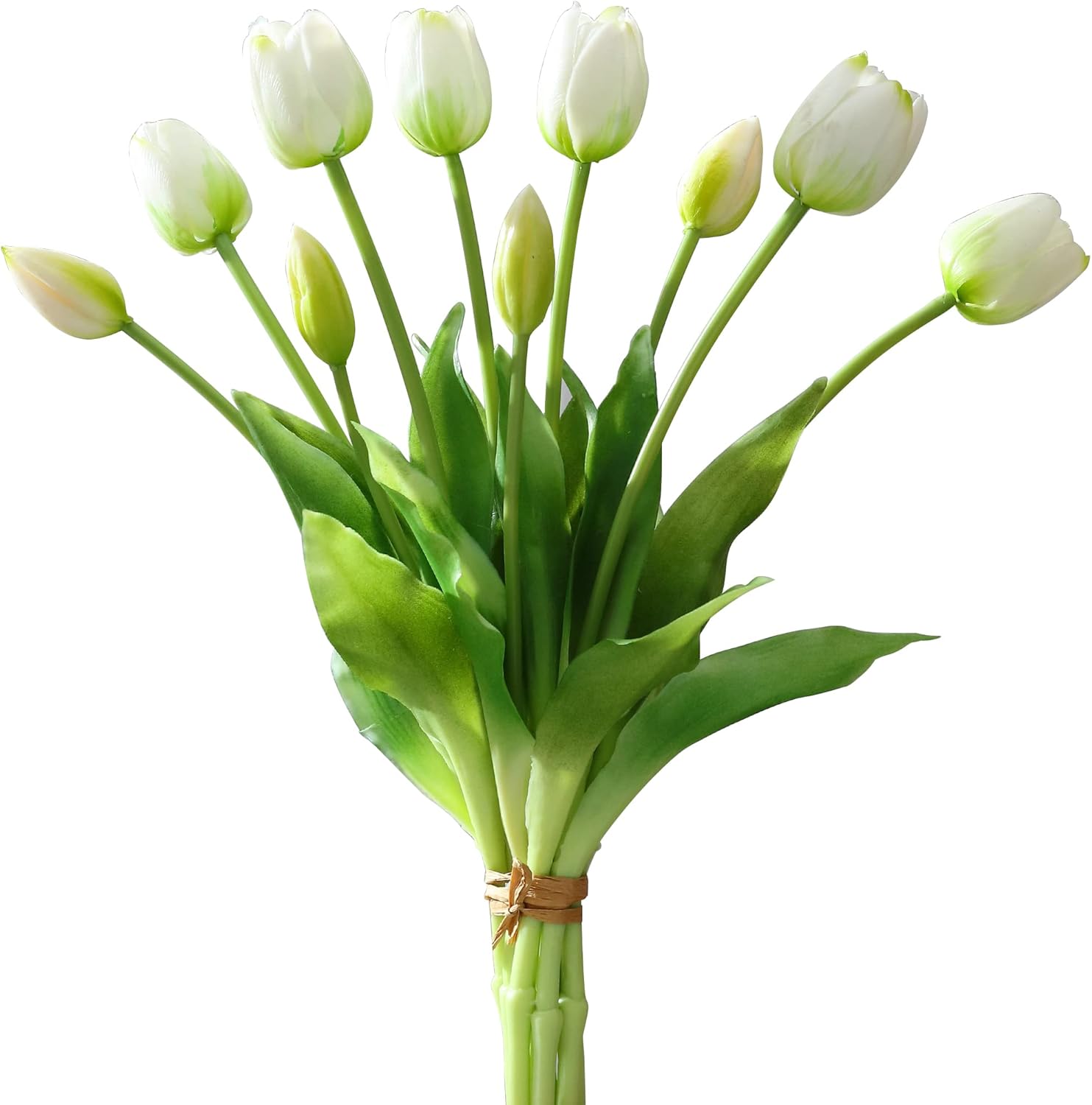 Artificial Flowers 10pcs Fake Tulips...