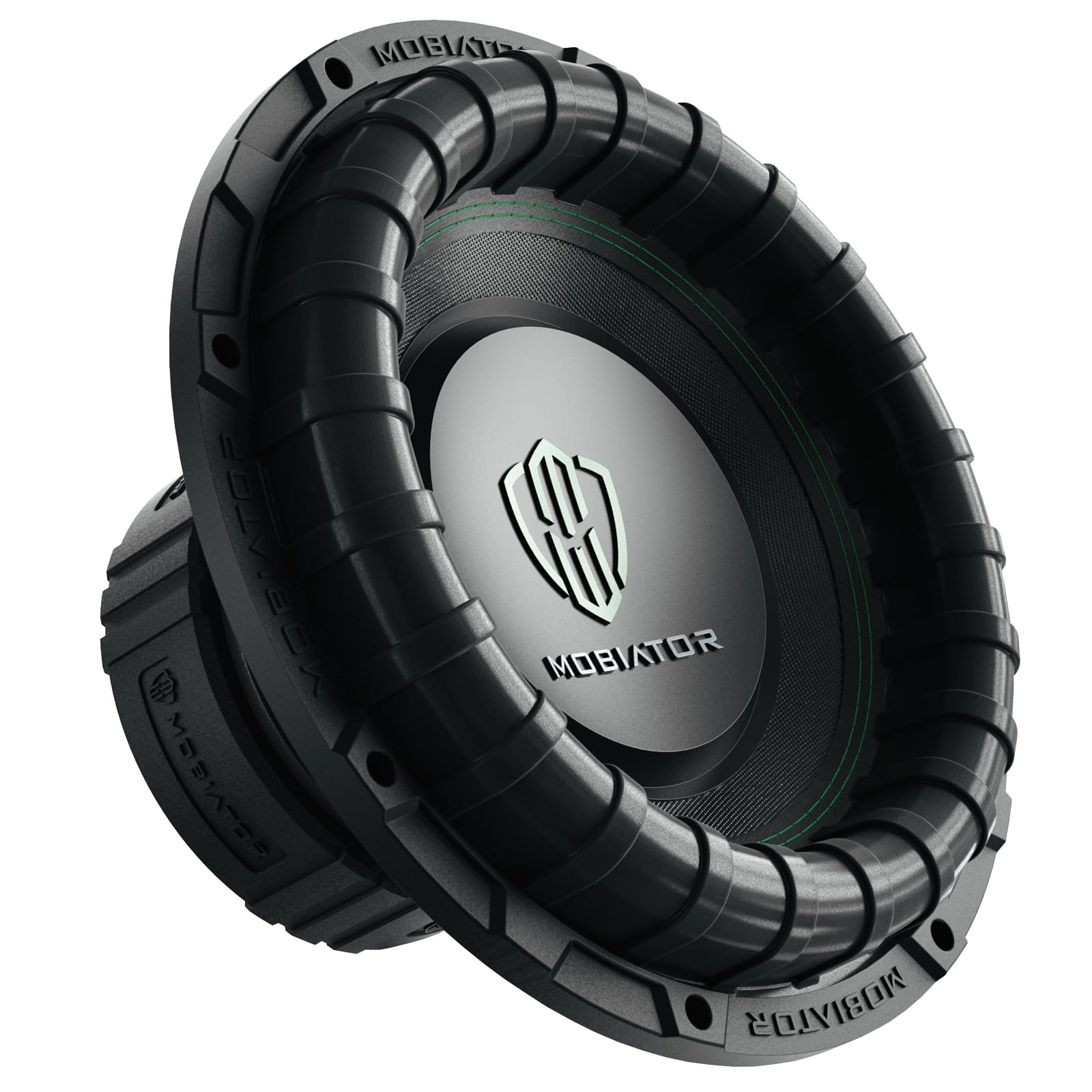 12 1600W MAX Power Dual Voice Coil 4 Ohm Car Subwoofer, Easy to Install, Black-S224 (MB-S224)