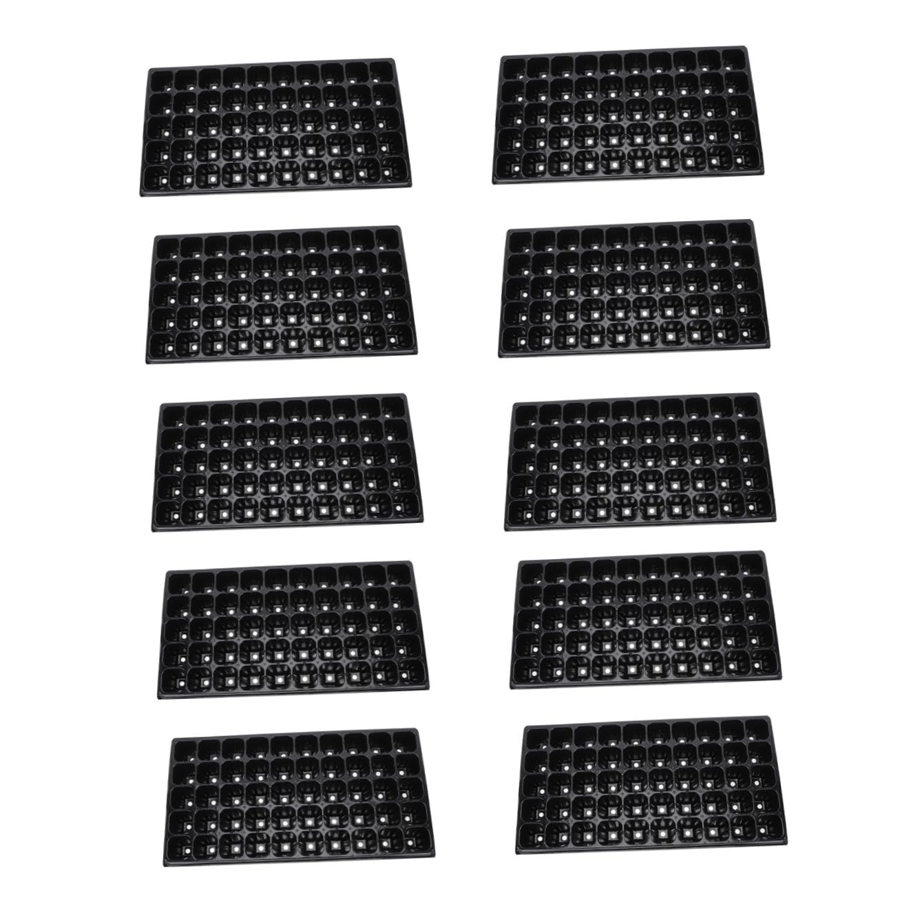 Mipcase 10pièces Plateau De Épais pour Germination De Plantes Et Étanche pour Et Légumes