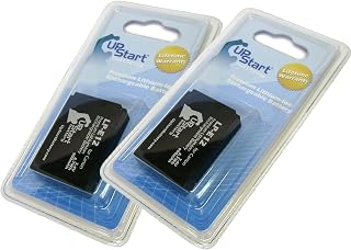 2 Pack - Replacement for Canon LC-E12 Battery - Compatible with Canon LP-E12 Digital Camera Battery (900mAh 7.4V Lithium-Ion)