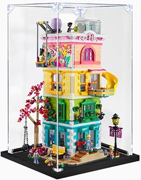 Acrylic Display Box for Lego 41748 Entertainment Center Model, Transparent dust Box, Compatible with Lego 41748 no Model, just Box