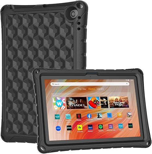 Miniatura 6 de DJ&RPPQ - Funda para tablet Tienda Fire HD 10 y Fire HD 10 Plus para niños (1311 generación, versión 20232021), ligera, a prueba de golpes, apta