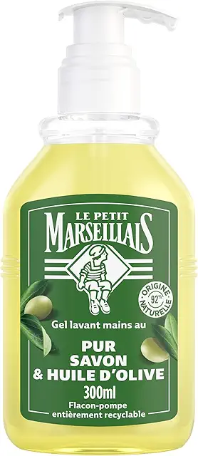 Gel Lavant Mains Pur Savon & Huile d'Olive - Savon de Marseille Liquide