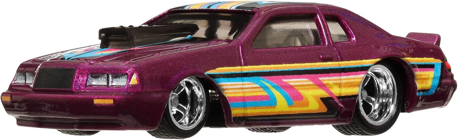Hot Wheels Premium Boulevard Die-Cast '86 Ford Thunderbird Pro Stock, Metal, 1:64 Scale Model