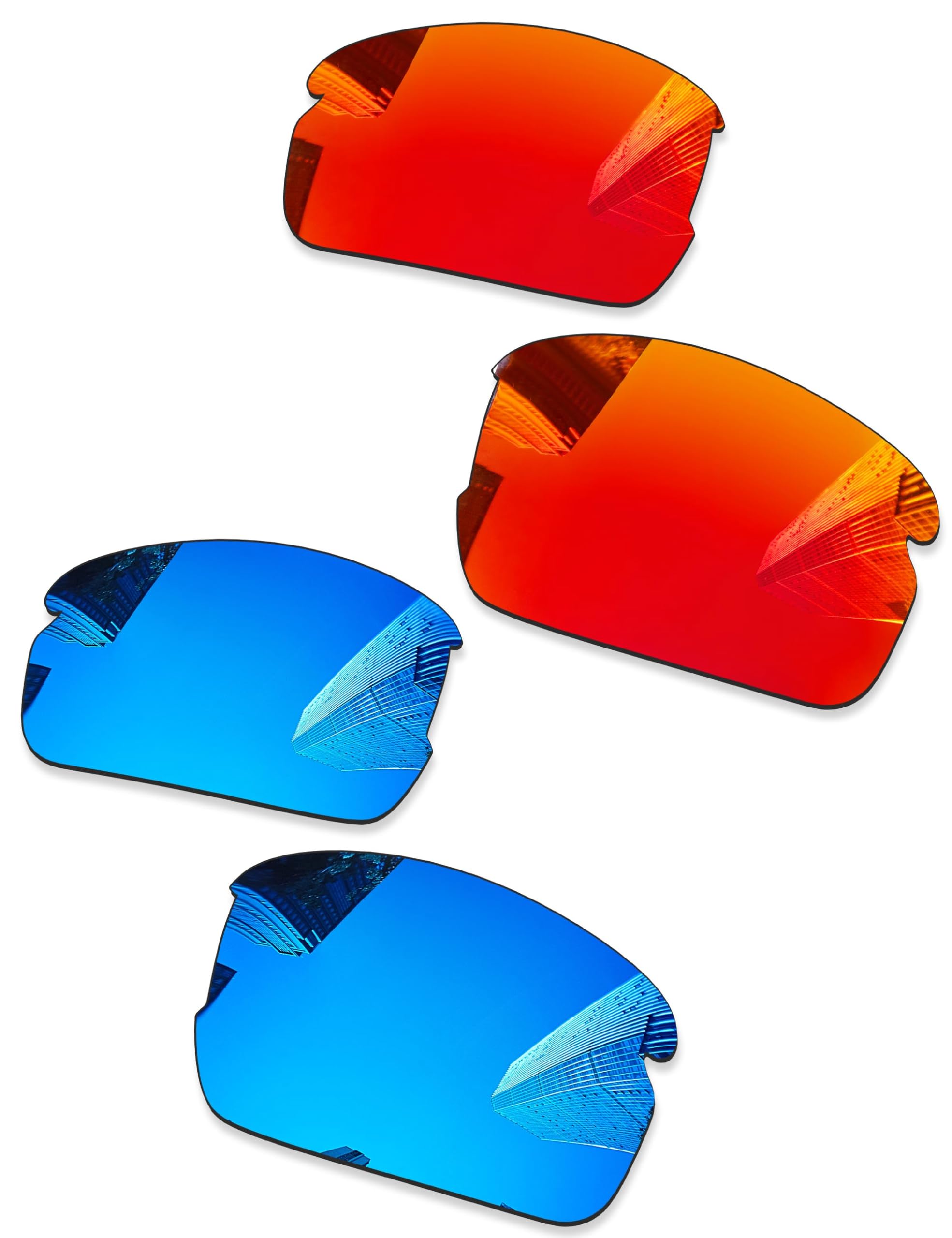 Combine8 Ploarized Replacement Lenses for Oakley Flak 2.0 OO9295 Sunglasses