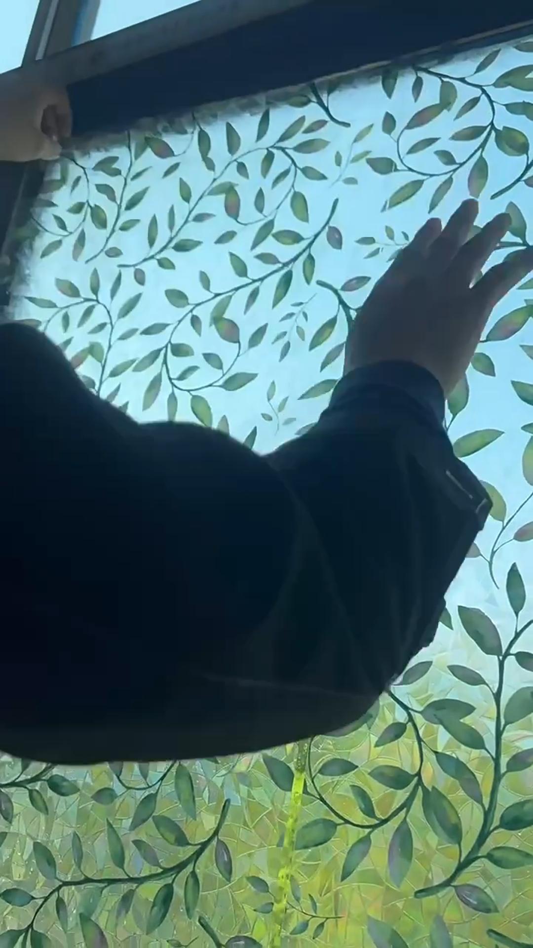 Vinilo decorativo de ventana Stained Glass 17 x 78.74 in miniatura 7