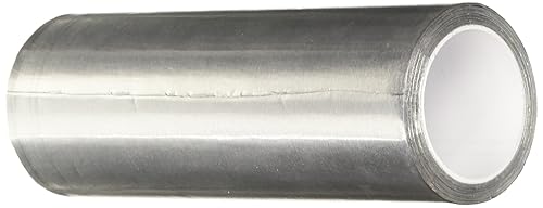 TapeCase 438 1in X 5yd Cinta de papel de aluminio plateado brillante (1 rollo)