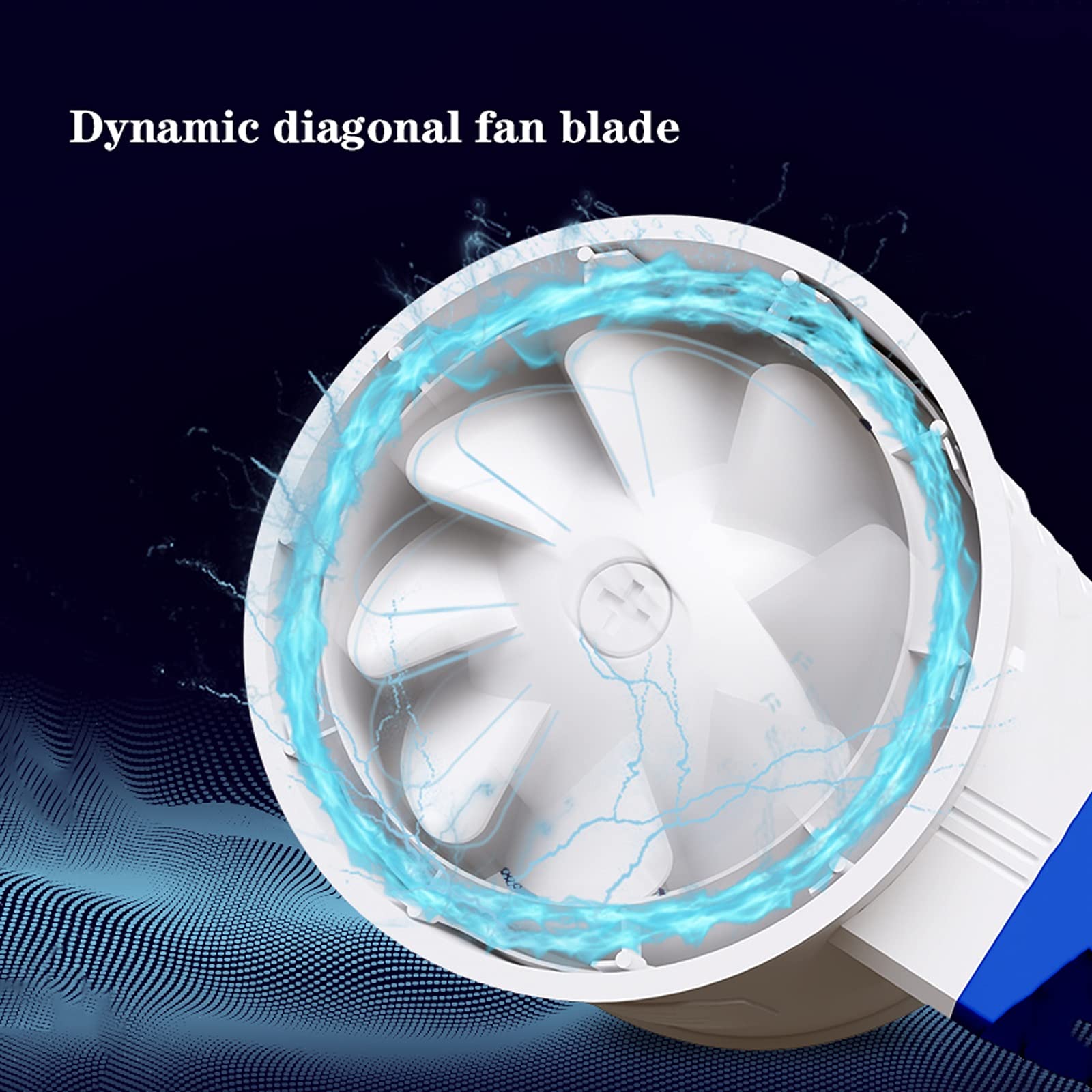 Ventola di scarico 4 "6" DUCT DUCT Ventola per il controllo del telecomando Ventolatore ventilatore con 2 Impostazioni velocità Dynamic Dynamic Fan Blade Famiglia Potente ventola di scarico ad alta po