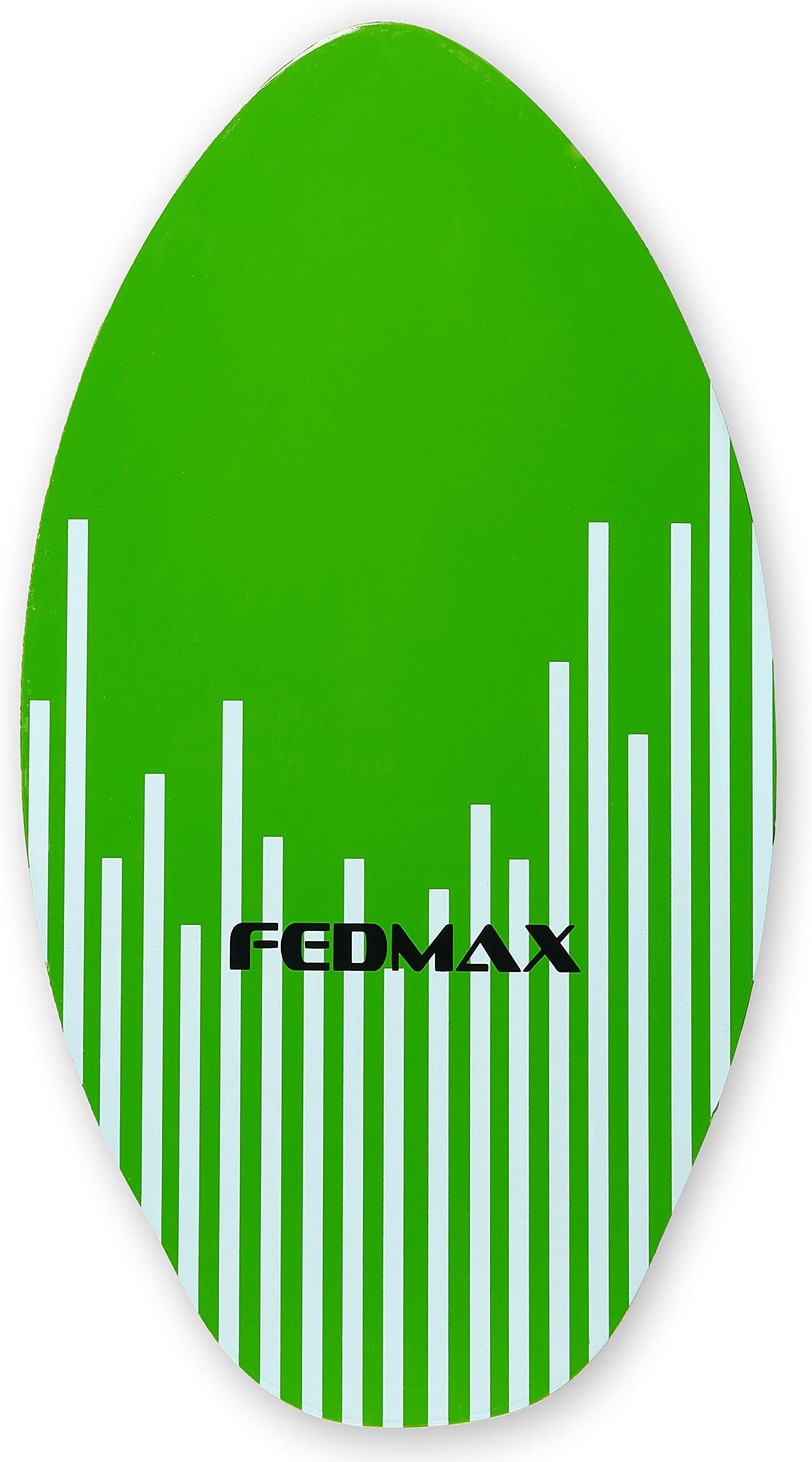 Fedmax Skimboard with High Gloss Coat | Green, 41" (120lbs. - 220lbs.) | Skim Board for Kids/Adults.