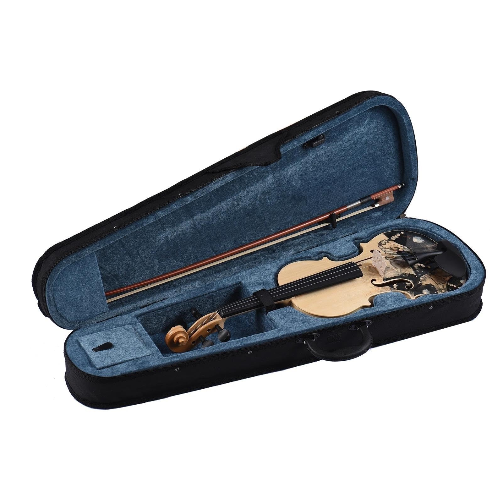 Violine 4/4 Akustik-Violine Lindenholz-Oberseite, 1/2-Violine(4-4 Violin)