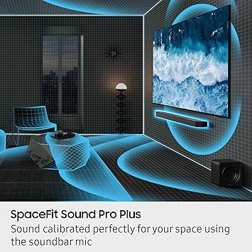 Samsung Q990F 11.1.4ch Q Series Subwoofer + Rear Speaker, Wireless Dolby Atmos, Q-Symphony, Game Mode Pro, Adaptive Sound (HW-Q990F, 2025)
