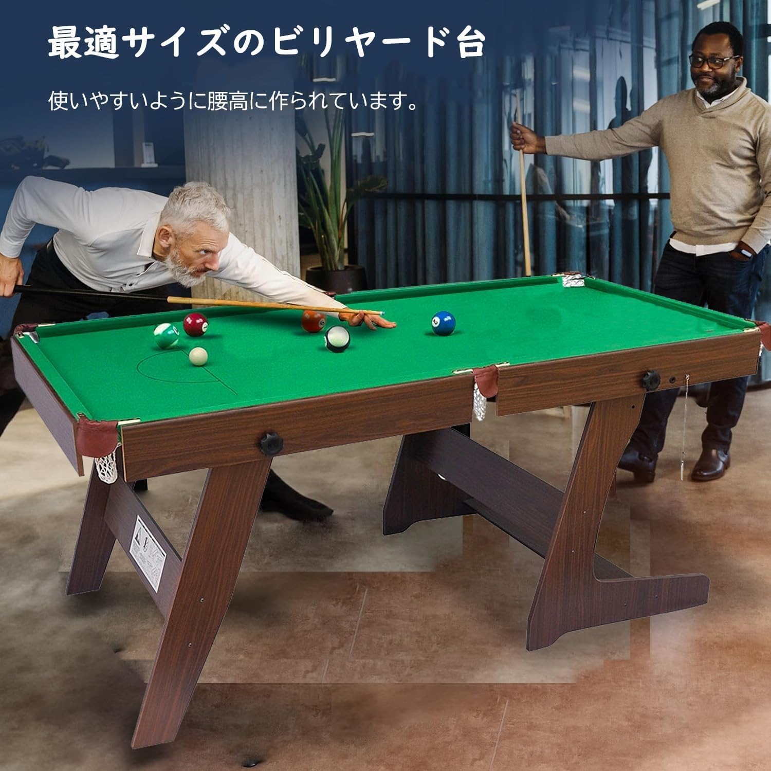 折りたたみ式ビリヤードテーブル グリーン 折りたたみ式ビリヤードテーブル グリーン ビリヤード 台