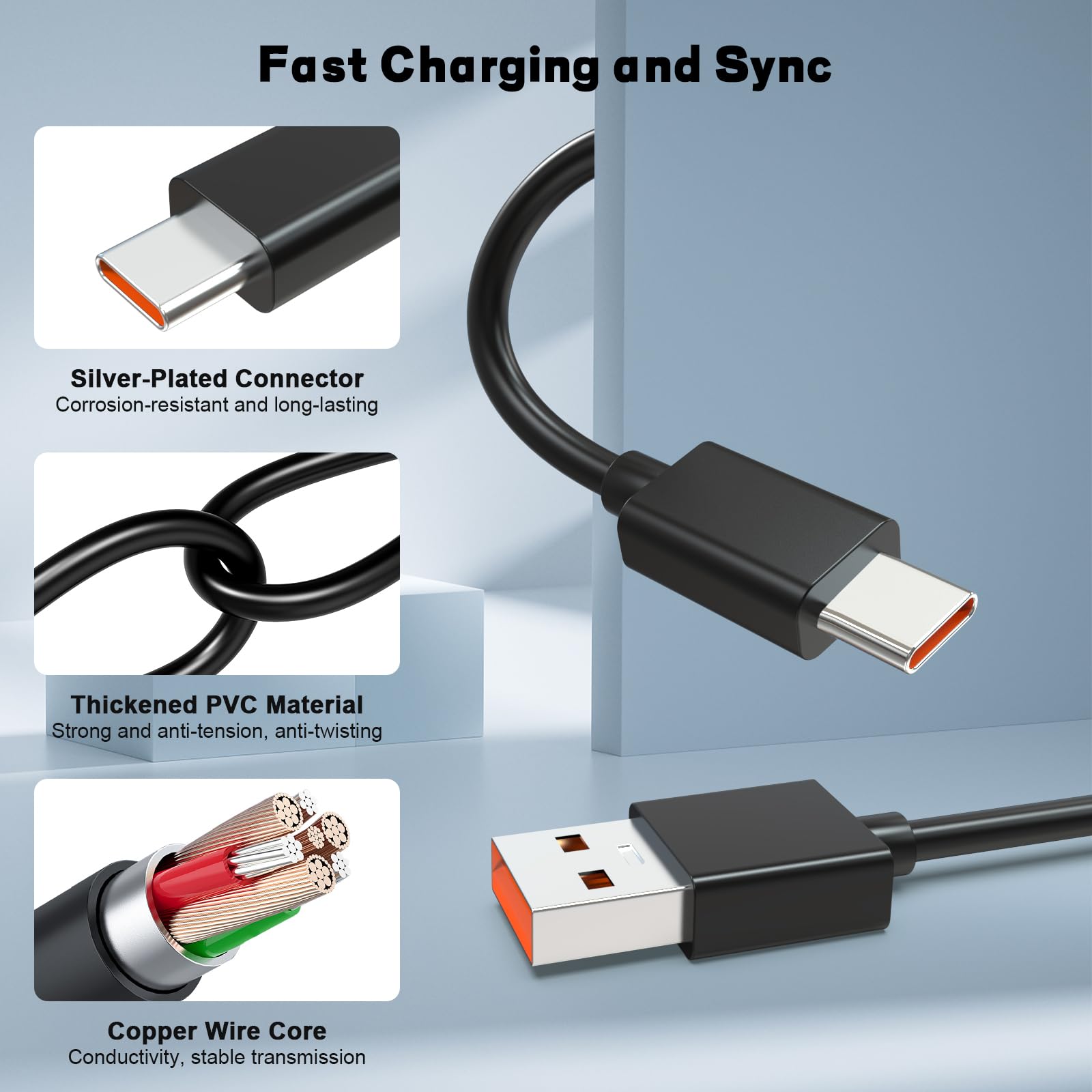 Amazon.co.jp: Arzweyk USB C充電ケーブル JBL Flip 7/6/5、Charge 6/5