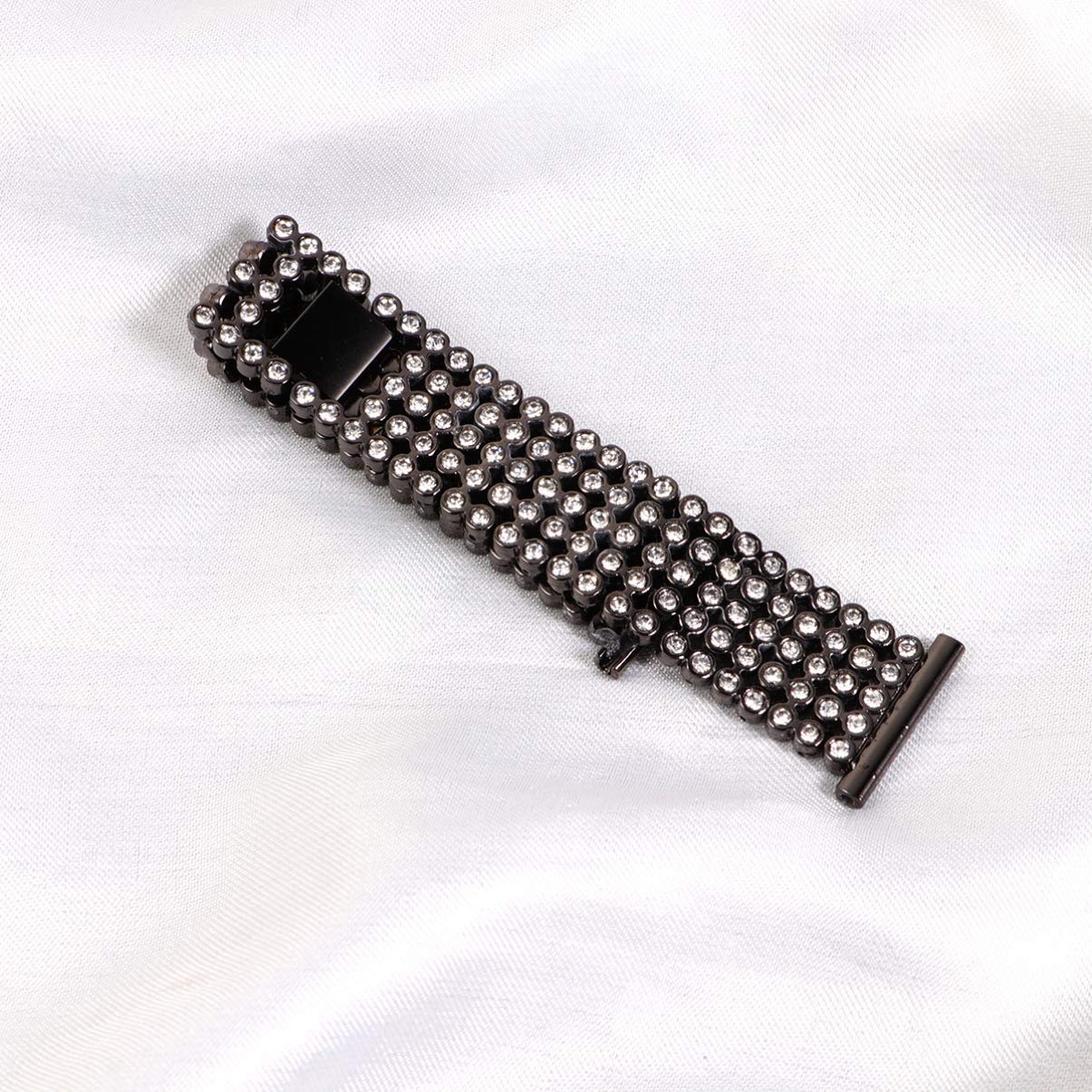 Bracciali compatibili con Fossil Gen 6 Wellness Bracciale in acciaio inox, cinturino di ricambio in metallo, 20 mm, per smartwatch Fossil Gen 6 Wellness