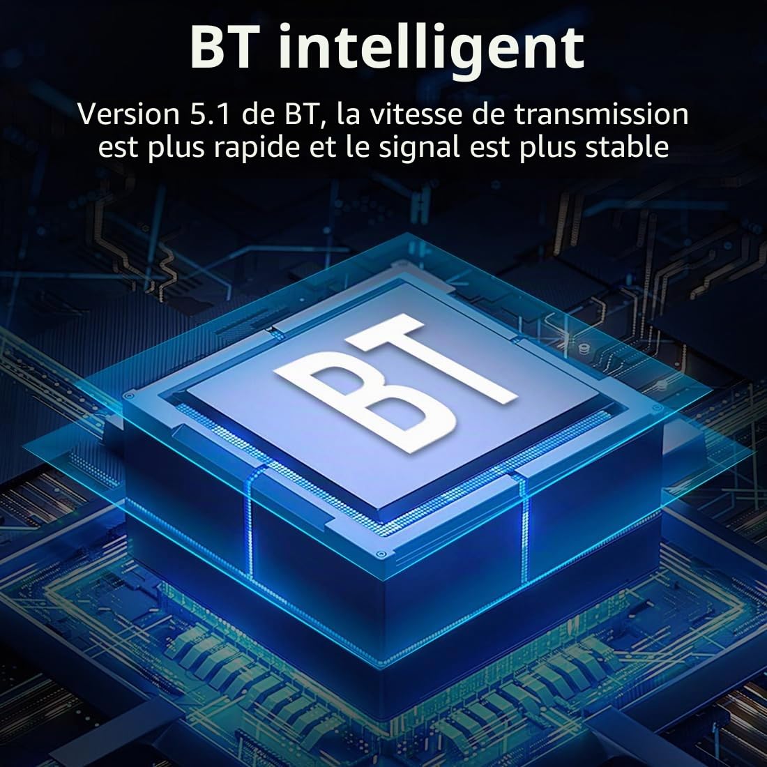 Autoradio stéréo Bluetooth avec lecteur CD VCD DVD 1 DIN 12 V RDS/FM/AM avec Bluetooth mains libres/USB/SD/AUX/Localiser et trouver une voiture/voix