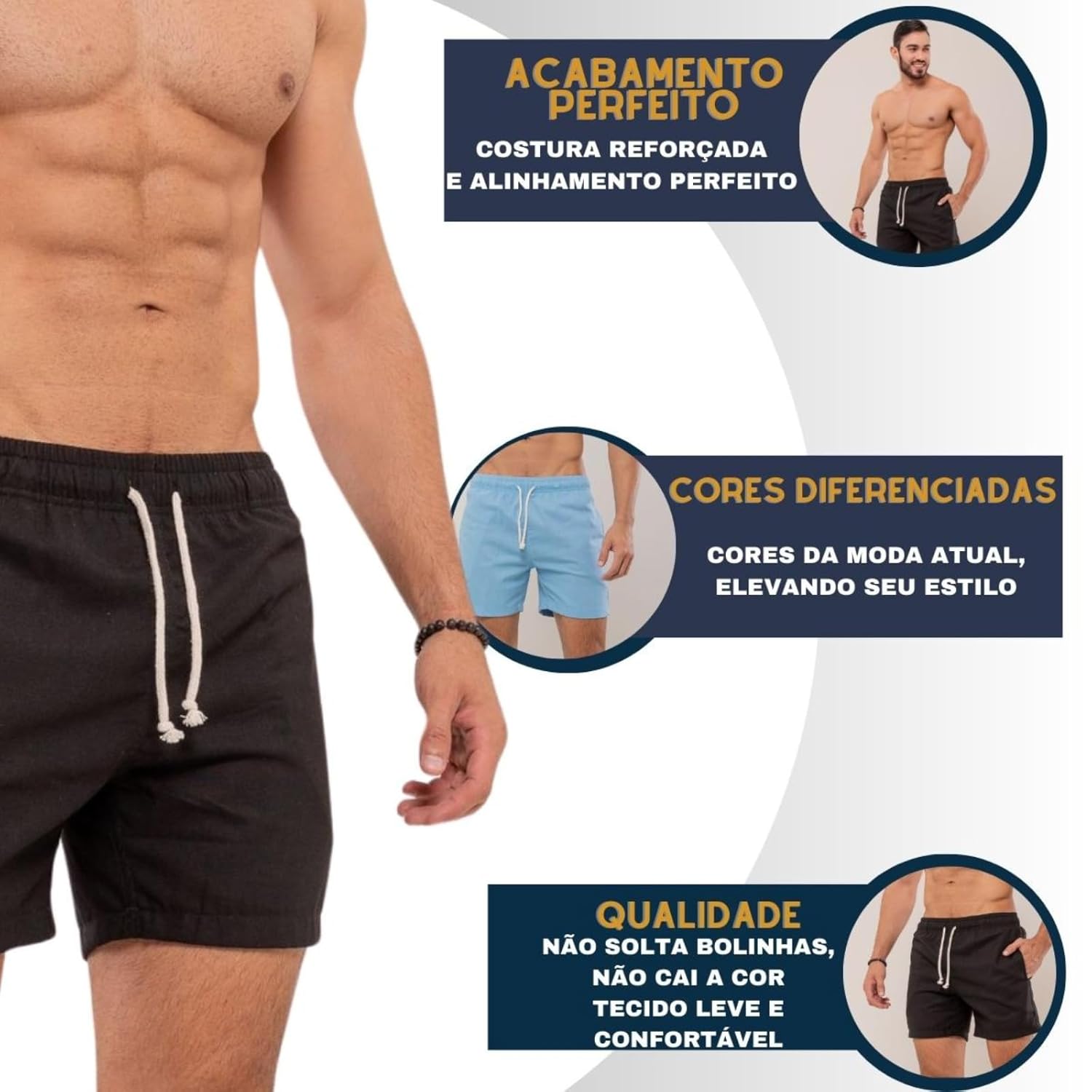 Kit com 4 Short Linho Masculino Bermuda Mauricinho Masculina Moda Praia Básico acima do joelho Loja Intro em promoção! Veja a oferta e mais achadinhos de Shorts & Bermudas 3 Hoje é o melhor dia para comprar Kit com 4 Short Linho Masculino Bermuda Mauricinho Masculina Moda Praia Básico acima do joelho Loja Intro com aquele preço maroto! Promoção! Aproveite a oferta! 3