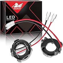 WinPower H7 LED Base d'ampoule Des clips Adaptateur Titulaire Retenue Soutien Conversion Accessoires pour Golf MK7 / Jetta, 2 pièces