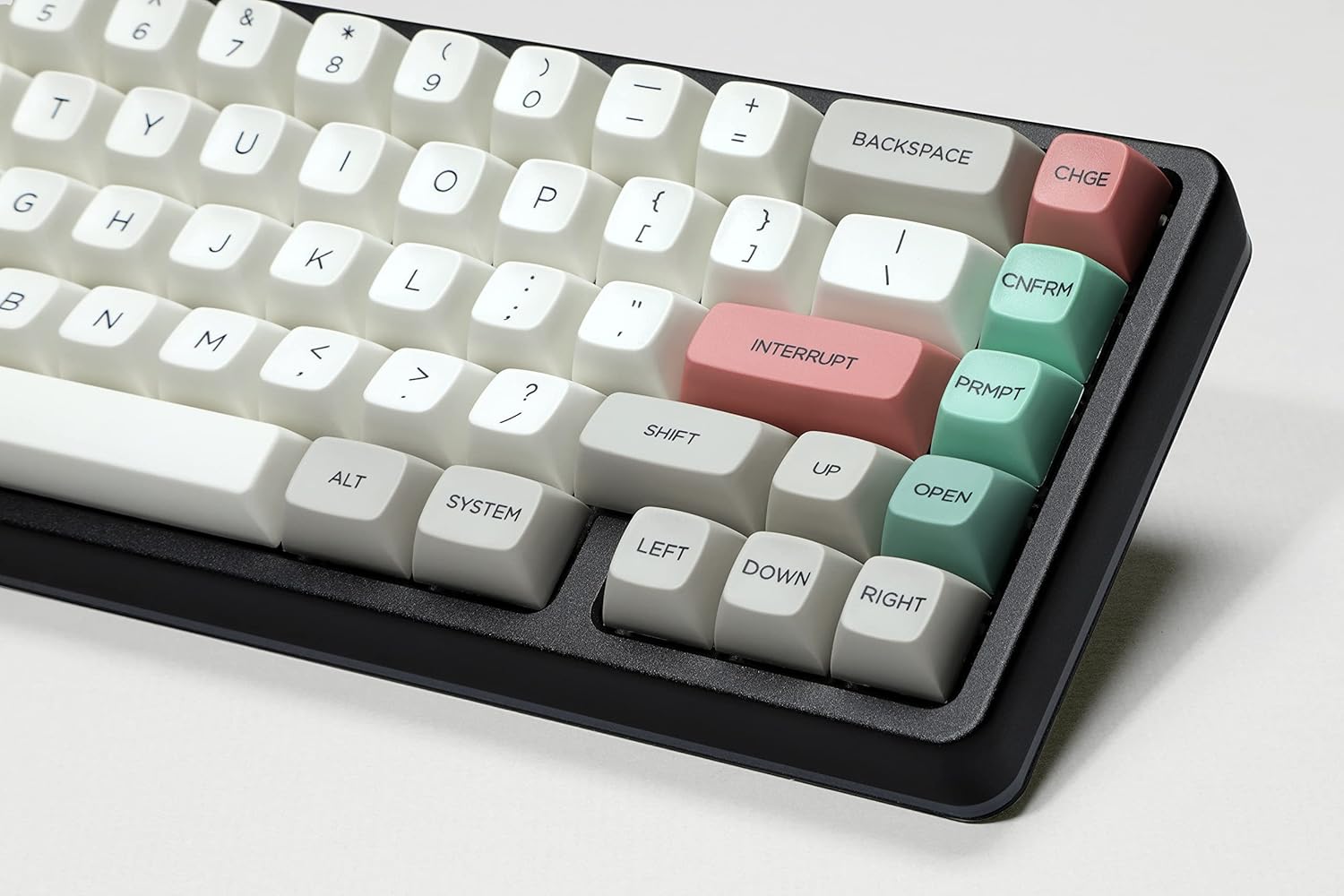 DROP MiTo MT3 9009 PBT Keycap Set, PBT Hi-Profile, Cherry MX Style Mechanical Keyboard Compatible (Novelty Kit)