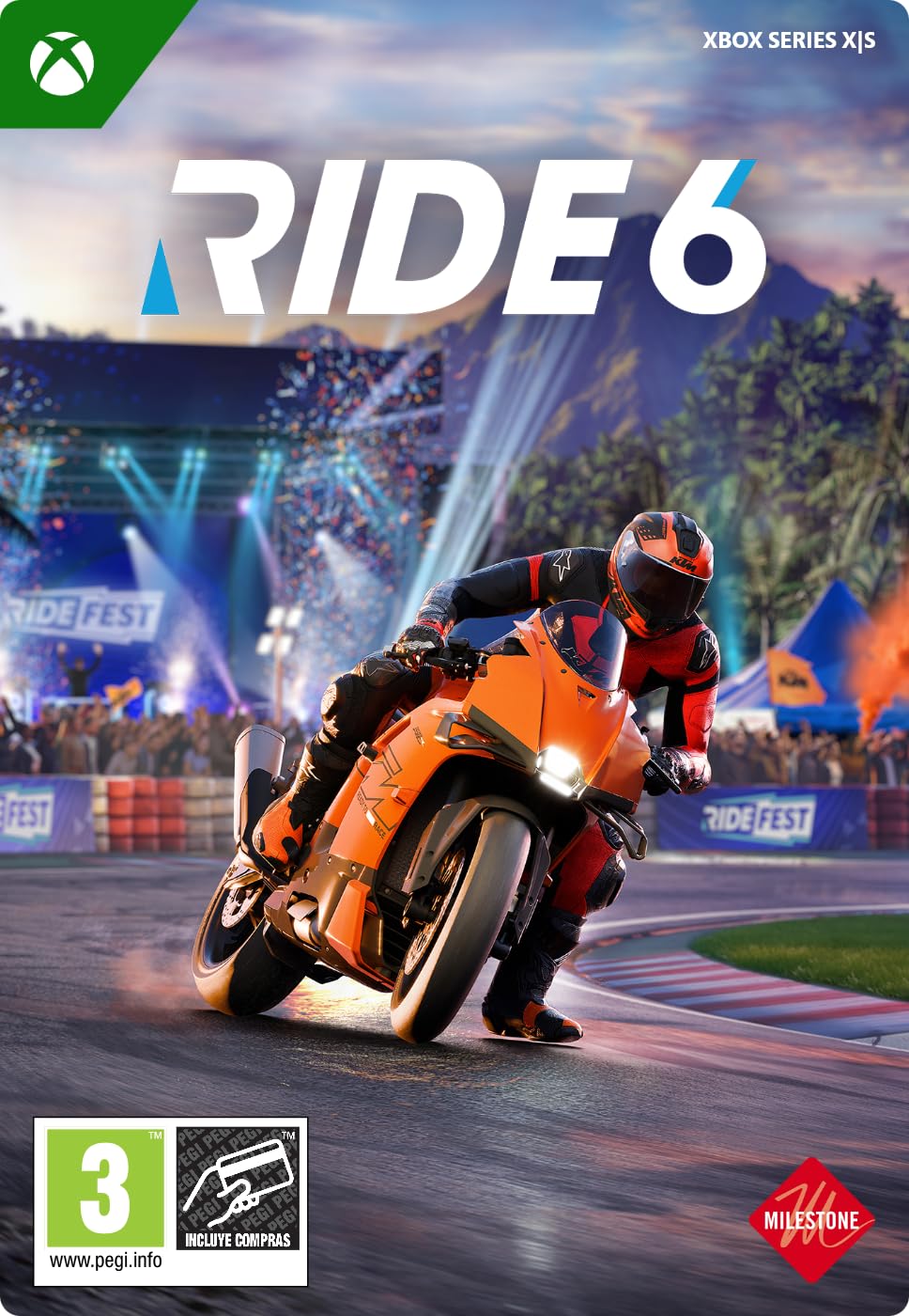 RIDE 6 Standard | Xbox Series X|S - Código de descarga