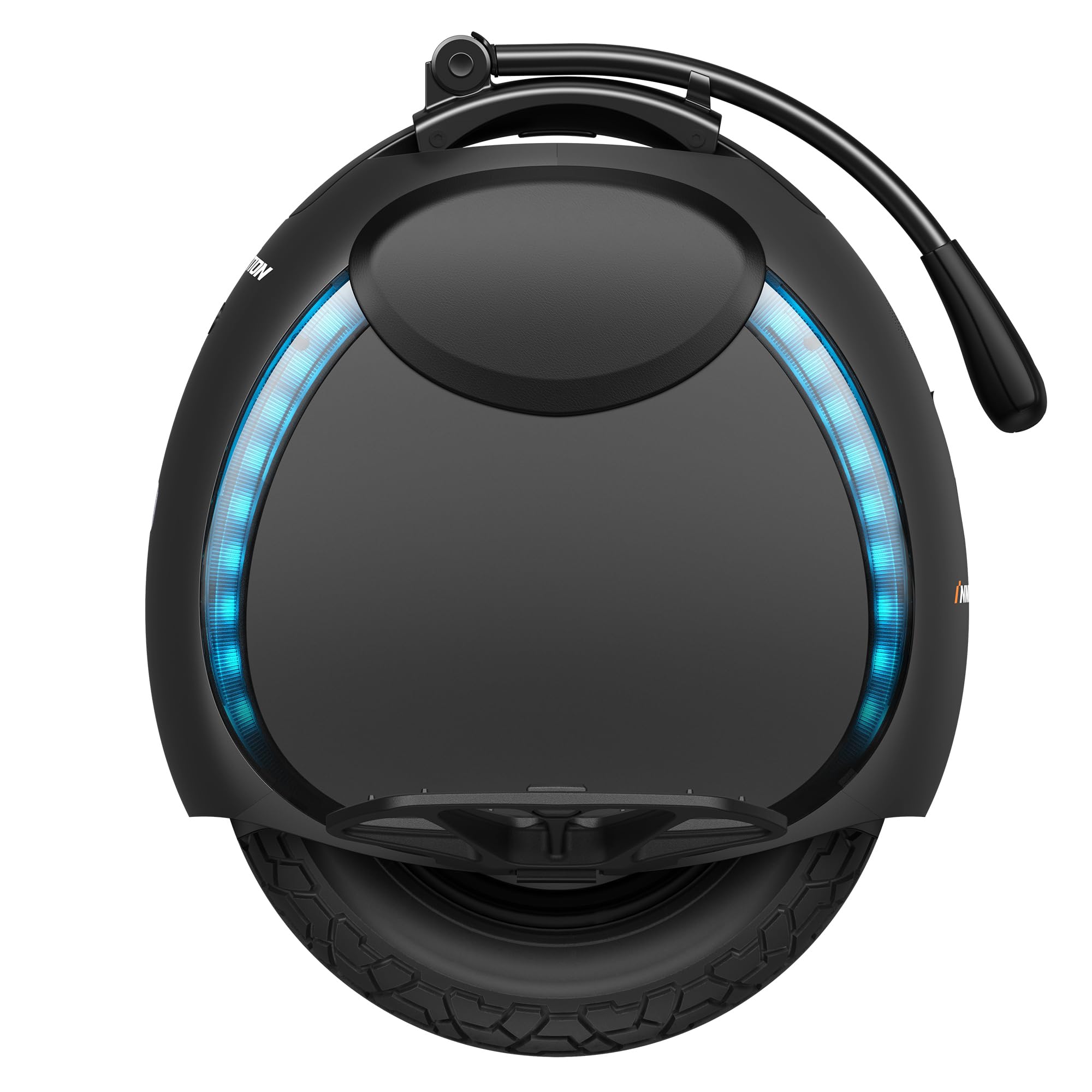 Monociclo eléctrico Inmotion V6 para Adultos, Color Negro, Motor de 500 W, autonomía de hasta 30 km, límite de Velocidad de 25 km/h, llanta sin cámara de 14", Color Negro.