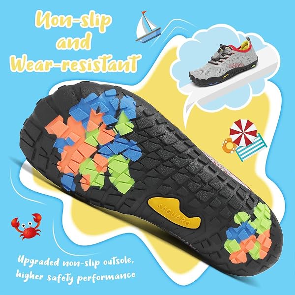 Saguaro Zapatos de Trail Niños Niñas Zapatos Deportivos Transpirable Antideslizante - 5