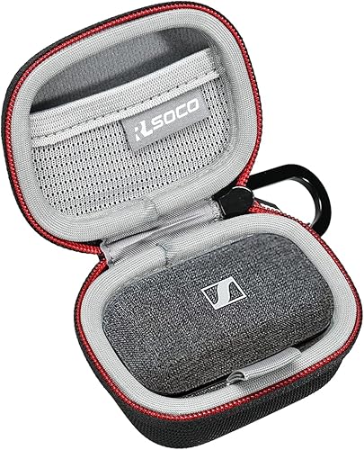 RLSOCO Estuche rígido para auriculares Sennheiser Momentum True Wireless 3 (negro)