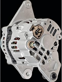 AMT0204 Alternator Compatible With/Replacement For Mi 120 Cummins Mercruiser Inboard 2004 2005, Ms 120 Stern Drive 2004 2005, 1.7L Diesel Engine Dti (Alpha) 2001-On 882571 8M0084523