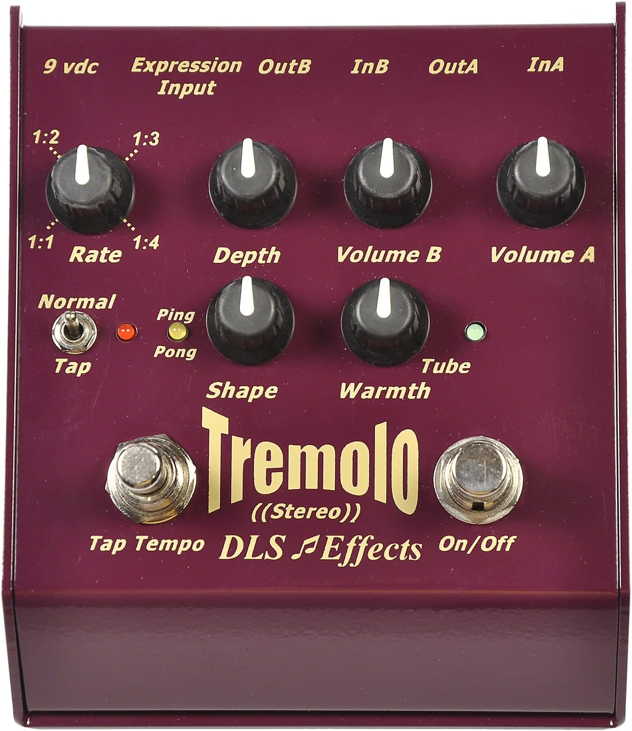 DLS Effects TR1 Stereo Tremolo with Tap Tempo