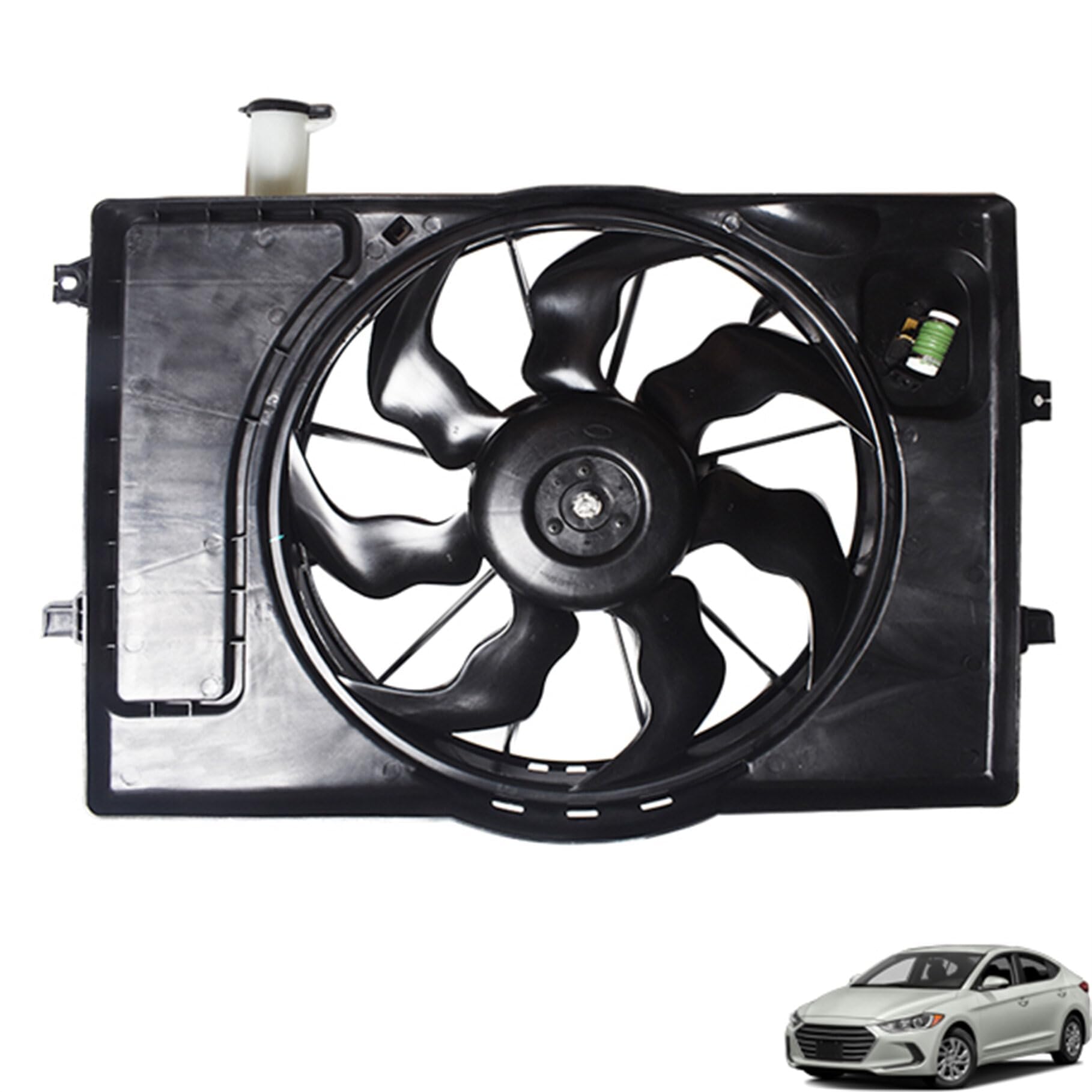 Cooling Fan Assembly For Hyundai Elantra 2021-2023 – 25380AA000 Replacement